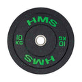Olympic plate HMS BUMPER GREEN 10 kg HTBR10 Accessories/Training equipment Your Sports Performance