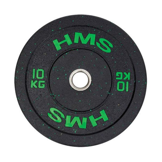 Olympic plate HMS BUMPER GREEN 10 kg HTBR10 Accessories/Training equipment Your Sports Performance