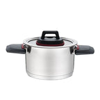 Pot with foldable handles + lid MR-3530-24 5.5L AGD - Produkty/Garnki / patelnie nieelektryczne Your Sports Performance