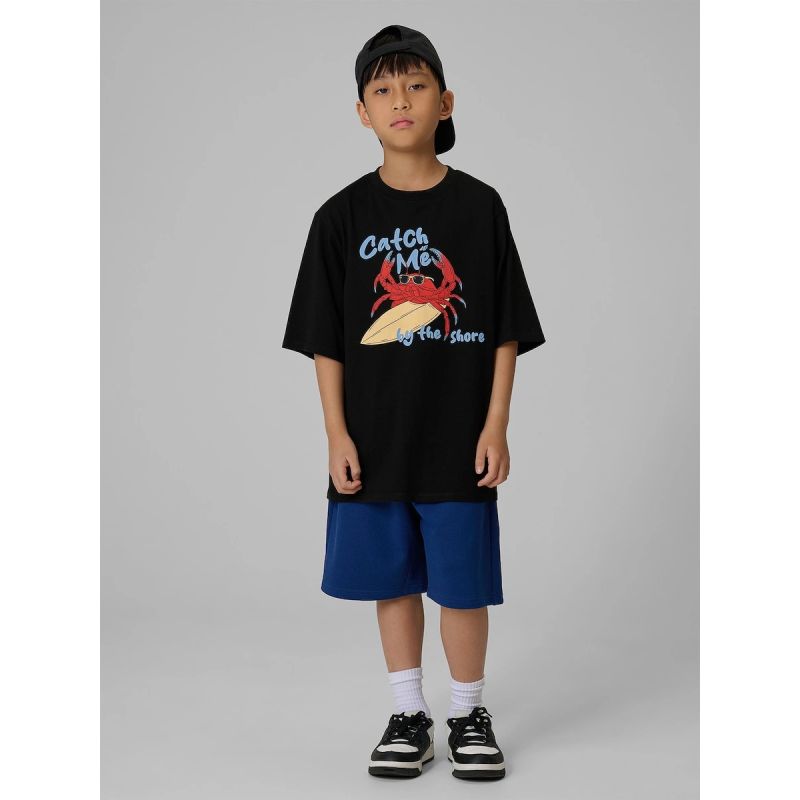 Boys' sweatpants 4F 4FJRSS26TSHOM0910-31S