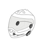INTERPHONE U-COM 6R motorcycle intercom, set for 1 helmet In preparation Your Sports Performance