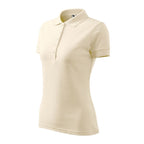 Women's Pique Polo Shirt (Almond)