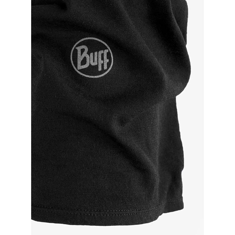 BUFF MERINO MIDWEIGHT SOLID BLACK bandana Odzież militarna/Chusty, arafatki, kominy Your Sports Performance