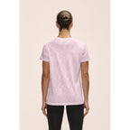 CASALL Soft Texture Tee for Women, Pink