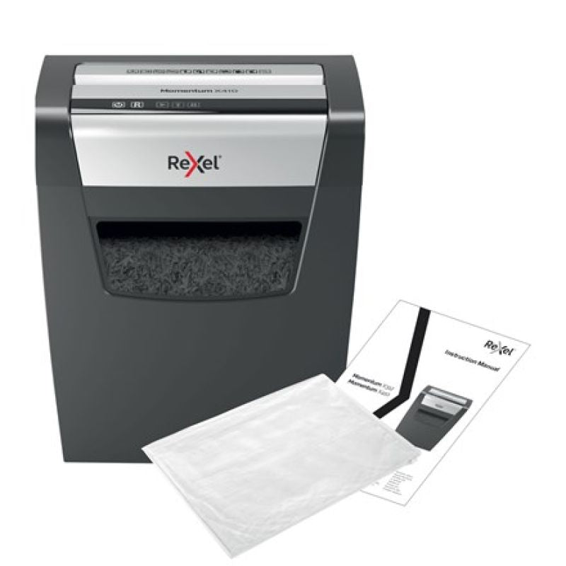 Rexel Momentum X410 Shredder, 10 sheets, 23 l bin Urządzenia biurowe/Niszczarki Your Sports Performance