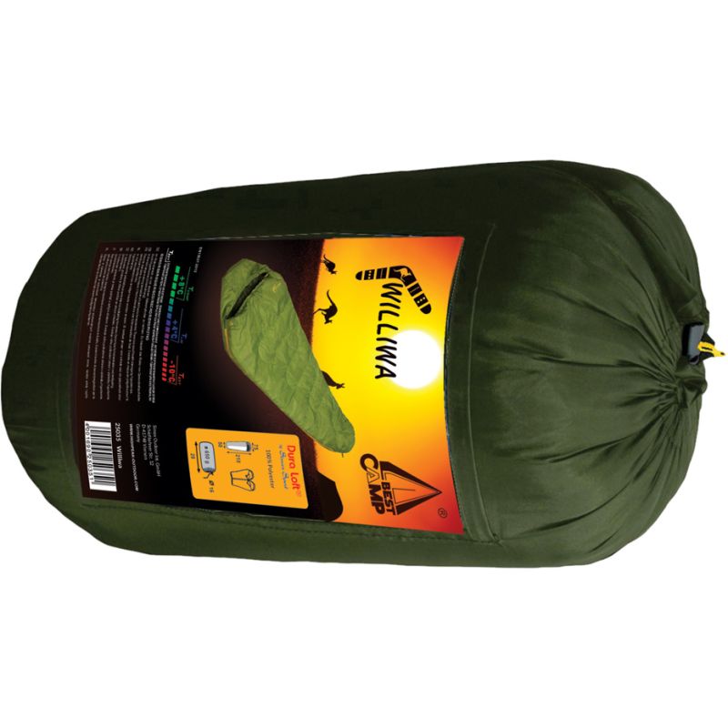 BEST CAMP SLEEPING BAG WILLIWA 210x75x50 25037