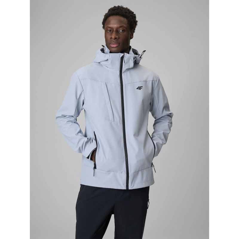 Men's windproof softshell jacket with 5000 membrane 4F 4FWSS26TSOFM550-25S 4f