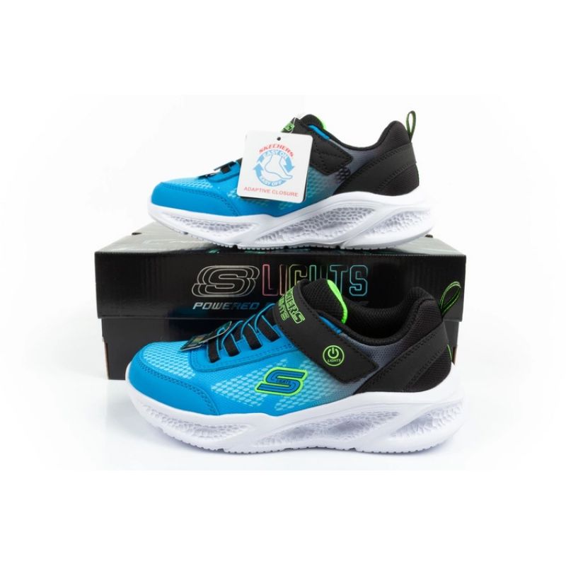 Skechers Meteor-Lights-Krendox Jr 401495L/BKBL shoes Footwear/Lifestyle/Skechers Skechers