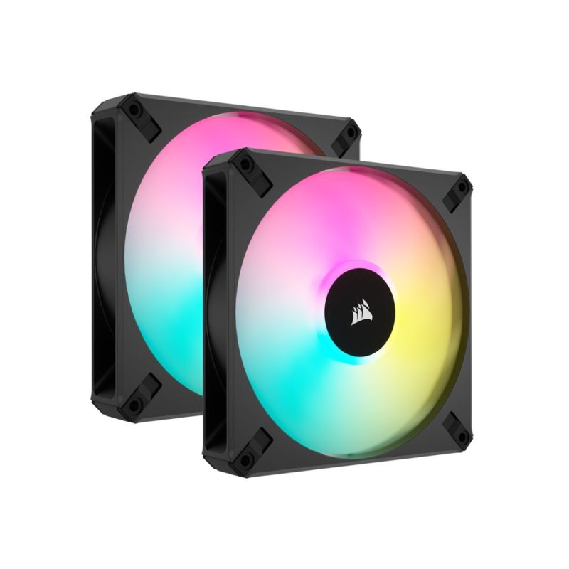 Corsair CO-9050156-WW computer cooling system Computer Case Fan Black 2 pcs. Chłodzenie/Chłodzenie - wentylatory Your Sports Performance