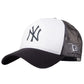 New Era Team Block New York Yankees MLB Trucker Cap 12380796 Clothing/Lifestyle Your Sports Performance