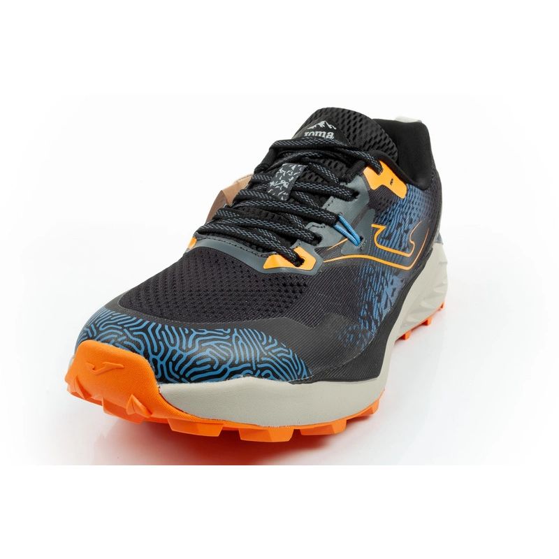 Joma Men's Tundra Cushioned Trail Running Shoes, Black Joma