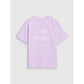 Oversized T-shirt with print for girls 4F 4FJWSS25TTSHF1870-52S *Kategoria tymczasowa Your Sports Performance