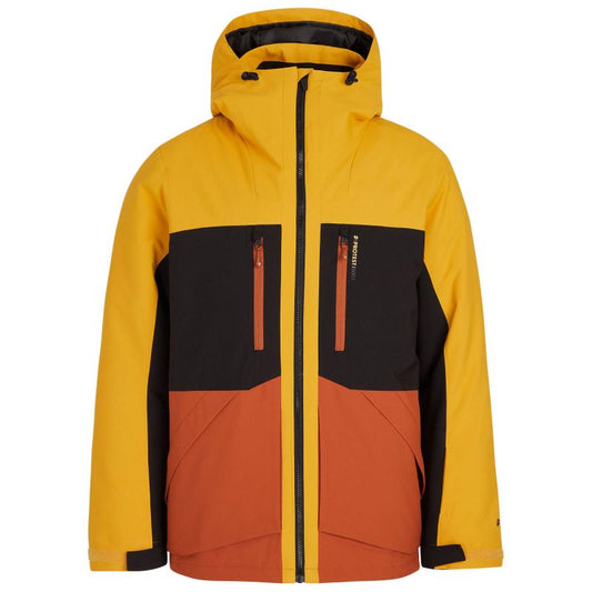 Protest PRTGOOZ men's snowboard jacket with waterproof zipper, yellow (P6710722/216) In preparation Your Sports Performance