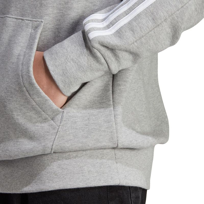 Adidas Essentials French Terry 3-Stripes Hoodie M IC0437 Clothing/Training Adidas