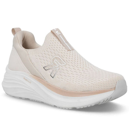 Beige Rieker W4100-60 slip-on sneakers Rieker