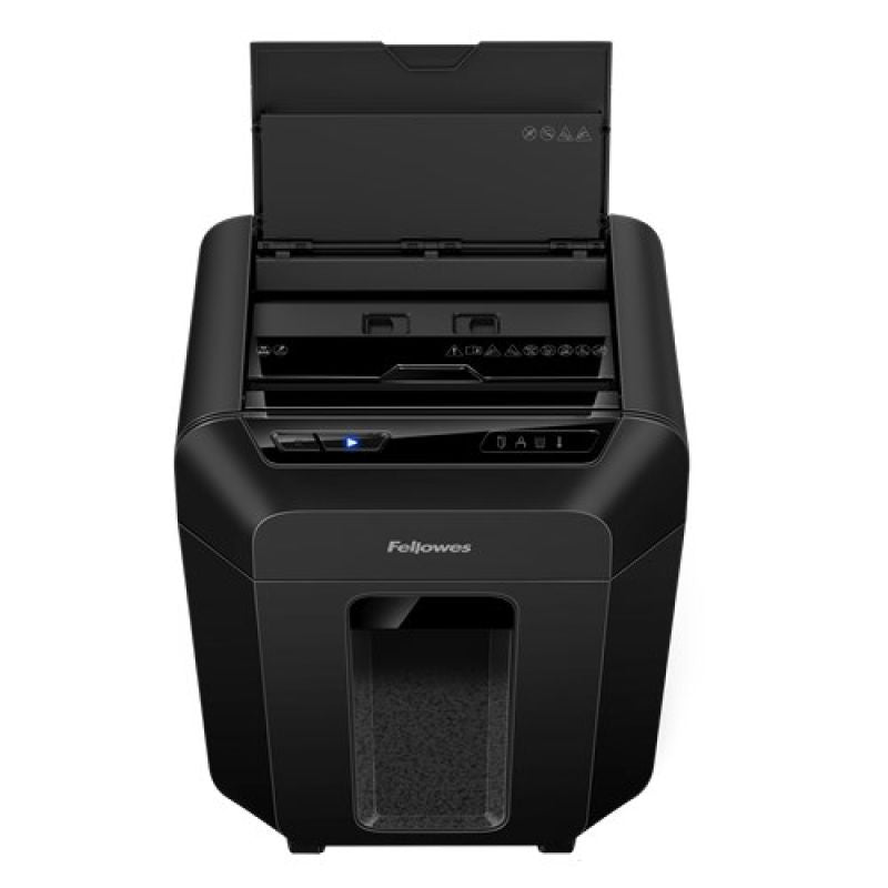 Fellowes AutoMax 80M Shredder, 4 x 12 mm, P-4 Black Urządzenia biurowe/Niszczarki Your Sports Performance