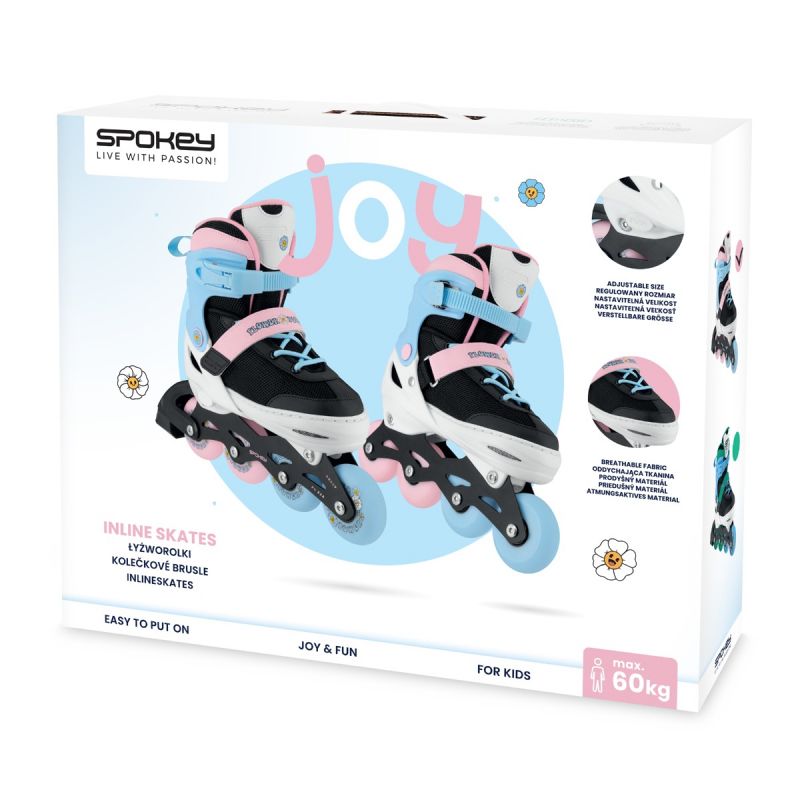 Spokey Joy Jr SPK-942544 inline skates, sizes 31-34 GN/BL Accessories/Skating/Rolki (pozostałe) Your Sports Performance