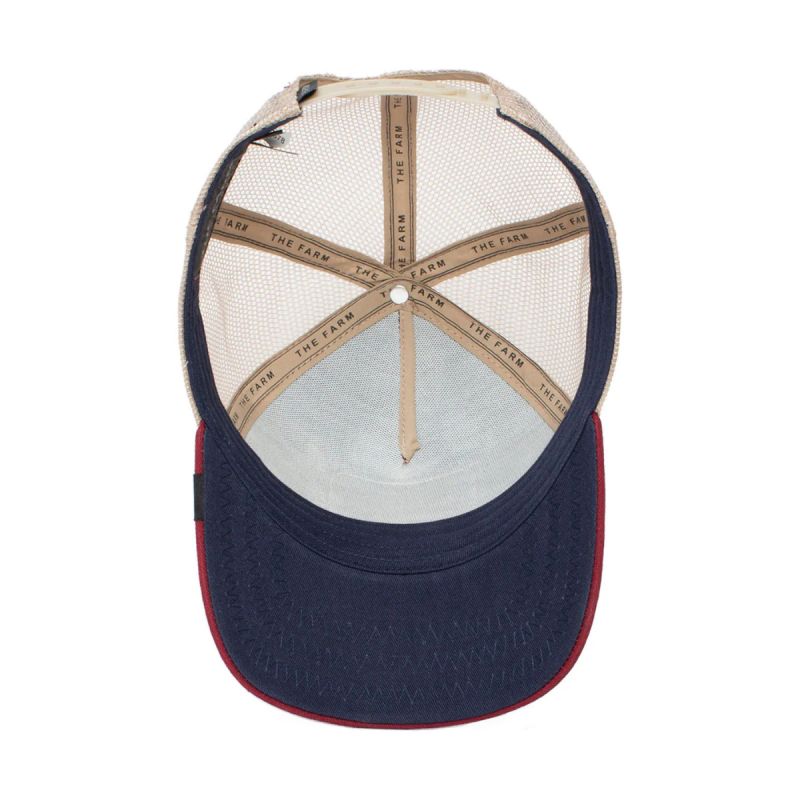 Goorin Bros. The Cock Trucker Cap - 101-0378-NVY Odzież/Czapki/Czapki z daszkiem Your Sports Performance