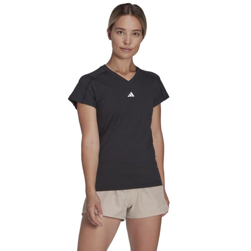 adidas Aeroready Train Essentials Minimal Branding V-Neck Tee W HN5543 Clothing/Lifestyle/T-shirts Adidas