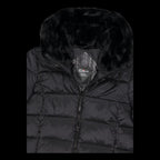 CMP women's winter jacket with hood, sports, insulated, black (34K0036F/U901) CMP