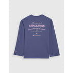 Oversized longsleeve with print for girls 4F 4FJRAW25TLONF589-33S 4f