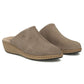 Filippo DK7567 Taupe Leather Wedge Sandals