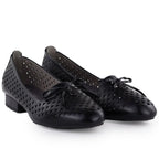Women's openwork lords shoes black Jezzi 222-5 To be categorized Your Sports Performance