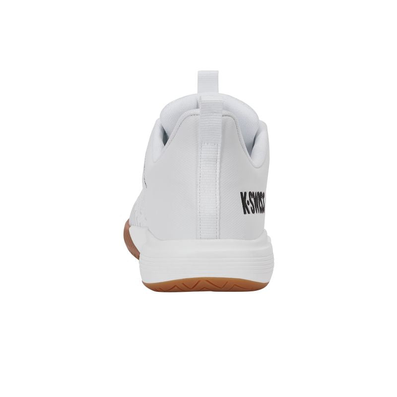 K-Swiss US LGHT INDOOR WHITE/BLACK/SILVER-M (04907-100-M)