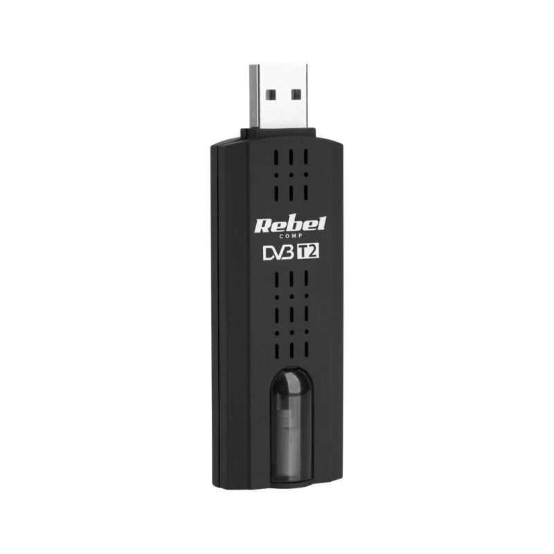 REBEL COMP USB DIGITAL TUNER DVB-T2 H.265 HEVC Telewizja naziemna/DVB-T Karty komputerowe Your Sports Performance