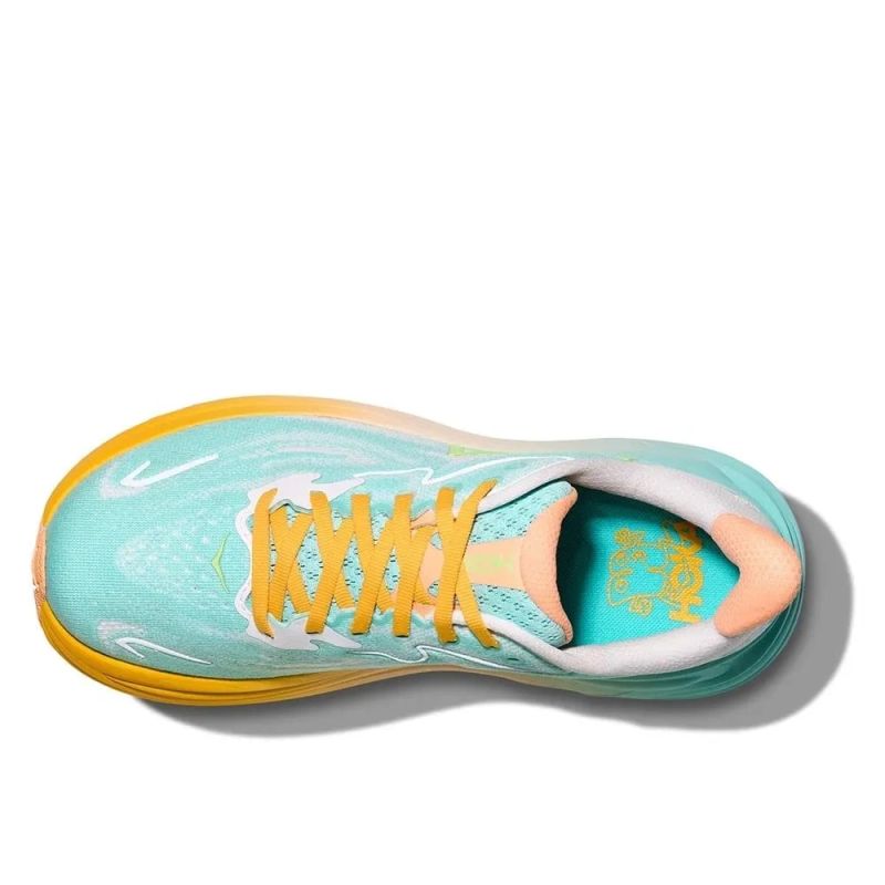 HOKA Clifton 10 Blue Spark/White Women's Running Shoes (1162031‑BPRK) In preparation Your Sports Performance