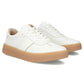 Women's leather platform shoes white Filippo DP7543/26 Filippo