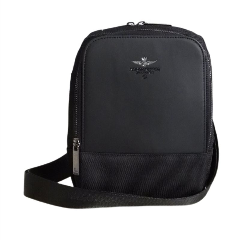 Aeronautica Militare Shoulder Bag Black - AM-8460 BLA Akcesoria i sprzęt koszykarski/Torby i plecaki Your Sports Performance