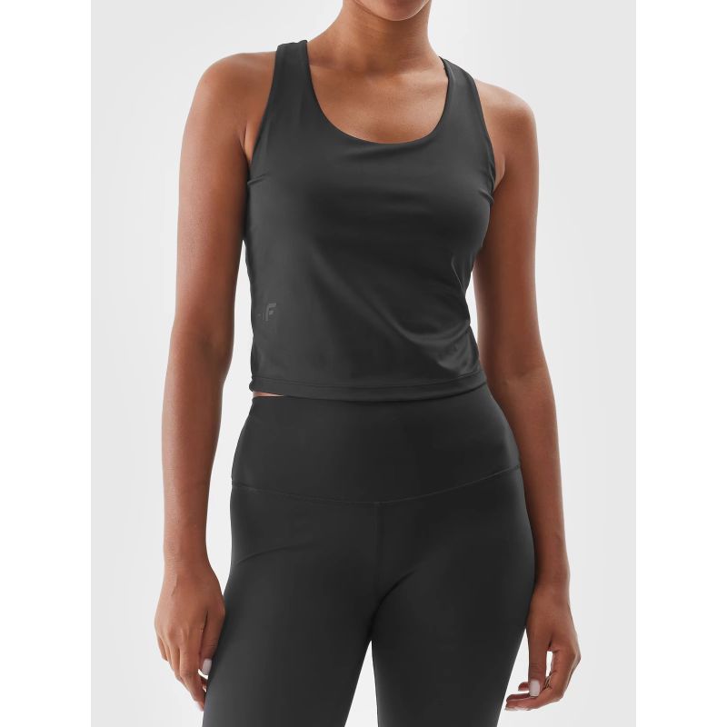 Women's quick-drying training top 4F 4FWAW24TFSLF422-20S *Kategoria tymczasowa Your Sports Performance