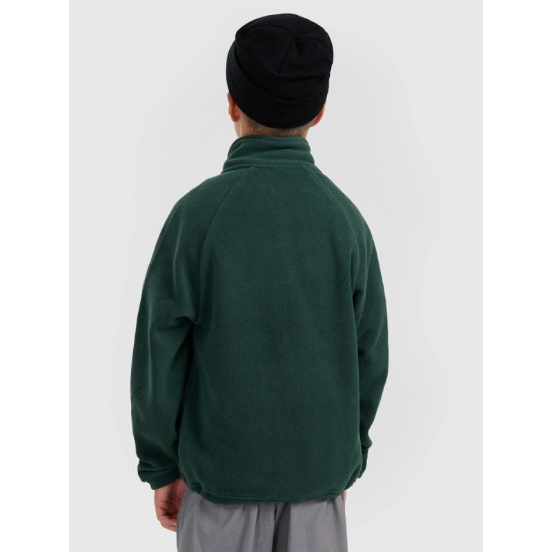 4FWarm fleece with stand-up collar for boys 4F 4F4FJRAW25TFLEM438-40S *Kategoria tymczasowa Your Sports Performance