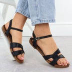 Black women's sandals S.Barski KV51-022 Footwear Your Sports Performance