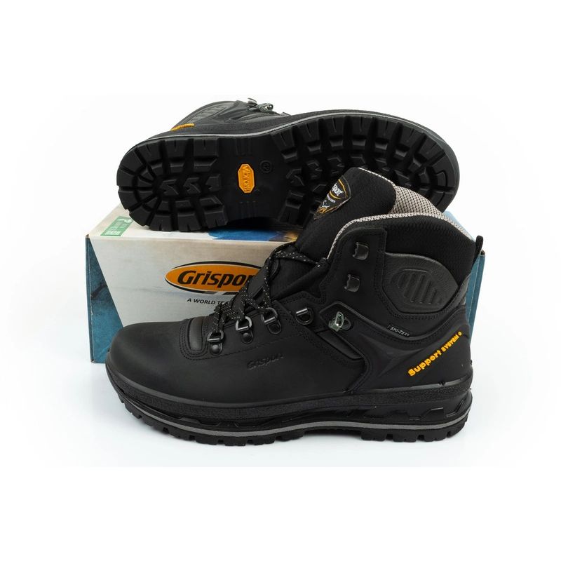 Grisport men's trekking shoes Nero dakar SPO-TEX leather black To be categorized Your Sports Performance