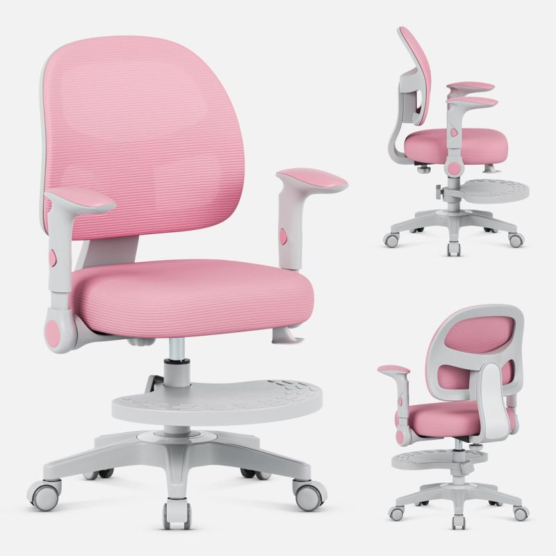 Junior 5.0 Pink Swivel Chair Fotele/Fotele biurowe Your Sports Performance