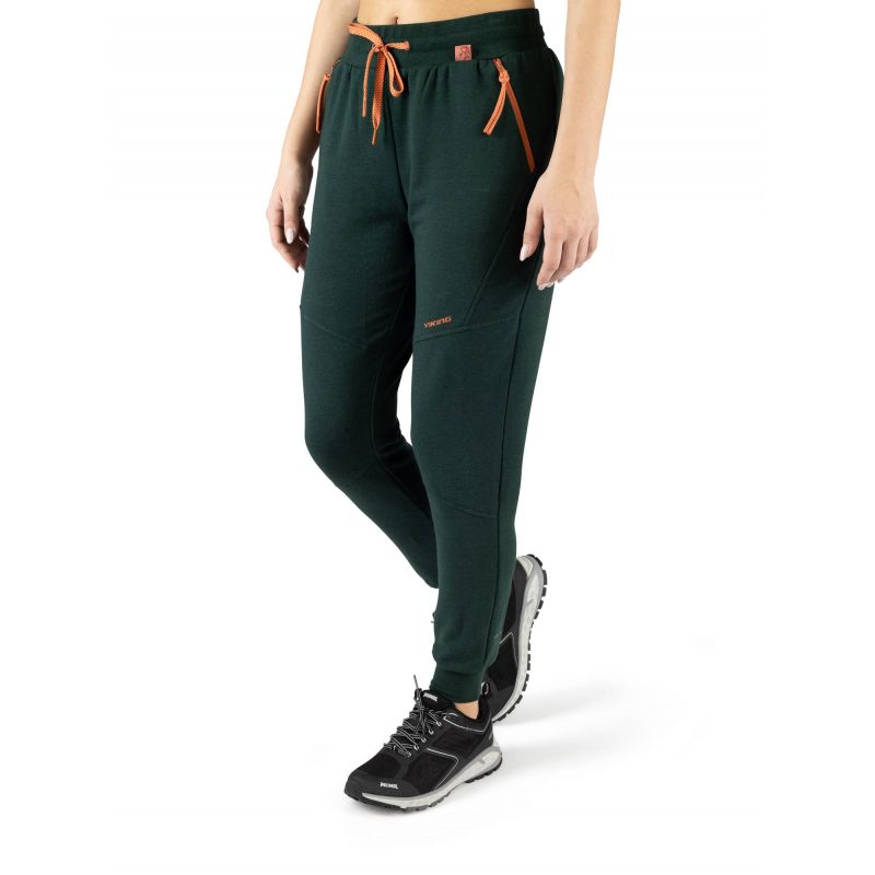 Viking Hazen Bamboo Lady women's bamboo sweatpants made of bamboo fibers, green (900/25/9995/7300) In preparation Your Sports Performance