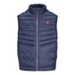 Jack & Jones JJEMULTI BODYWARMER COLLAR NOOS 12258457 NAVY BLAZER/TRUE RED To be categorized Your Sports Performance
