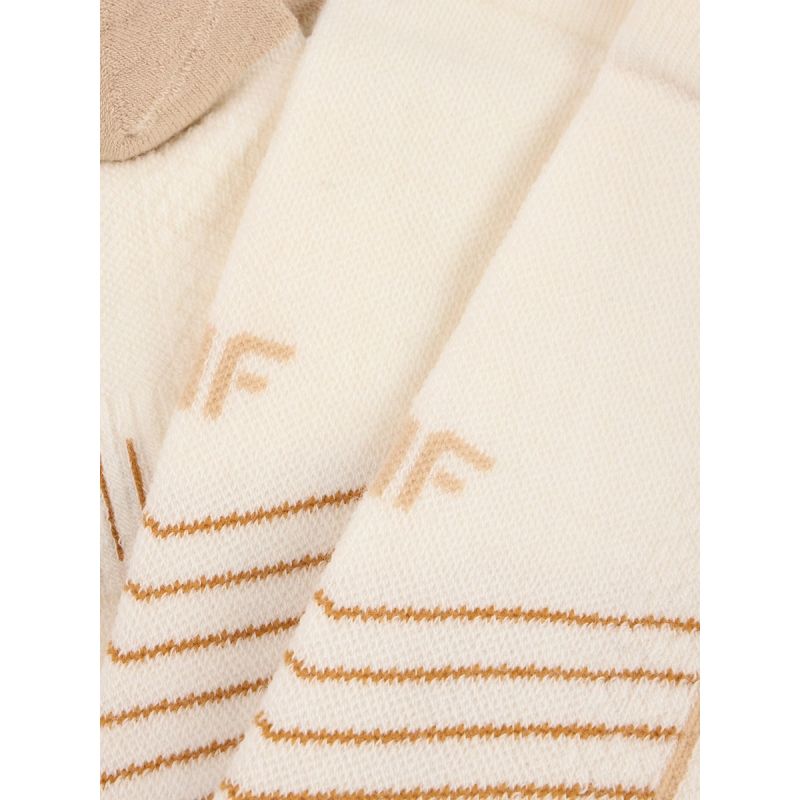 Women's long trekking socks 4F 4FRSS26UFSOF356-90S