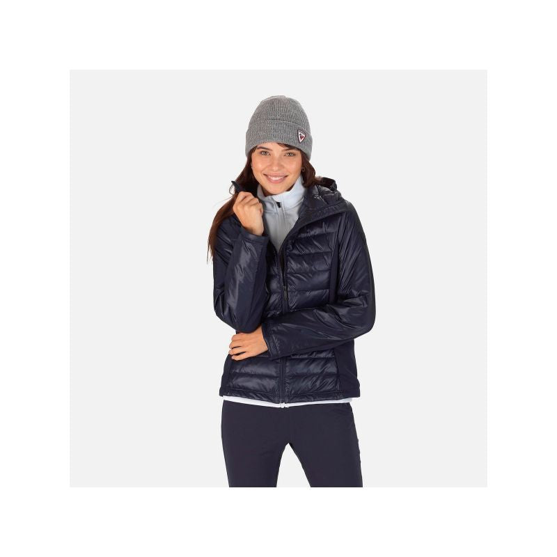 ROSSIGNOL W Skpr Hybrid Light Jkt Jacket Navy Blue Import z PMSport Your Sports Performance