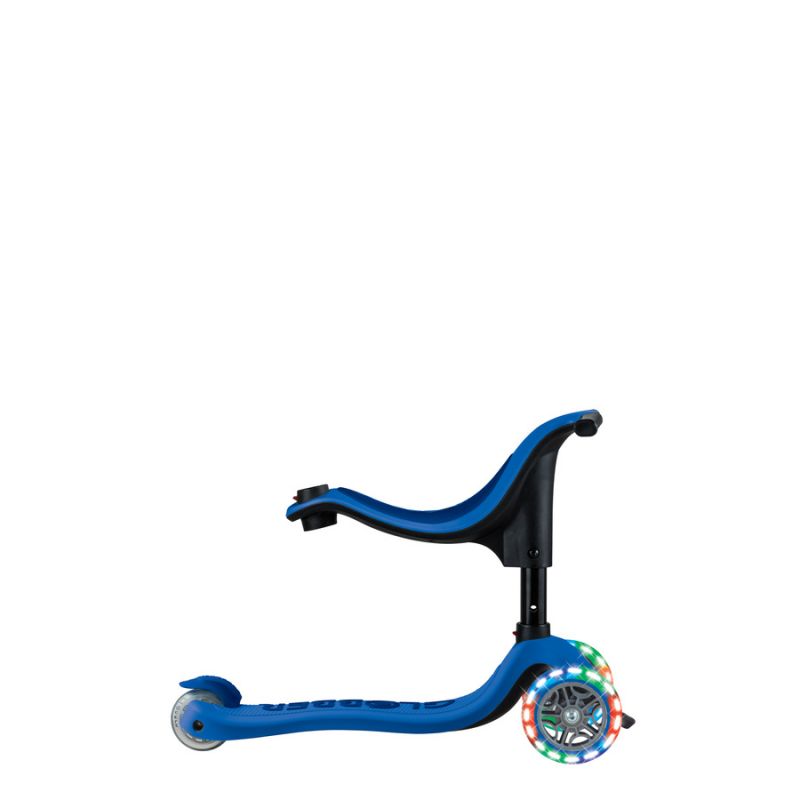 Scooter with seat GO•UP SPORTY LIGHTS (452-600-4 S) Accessories/Skating/Hulajnogi/Traditional/For kids/Globber Your Sports Performance