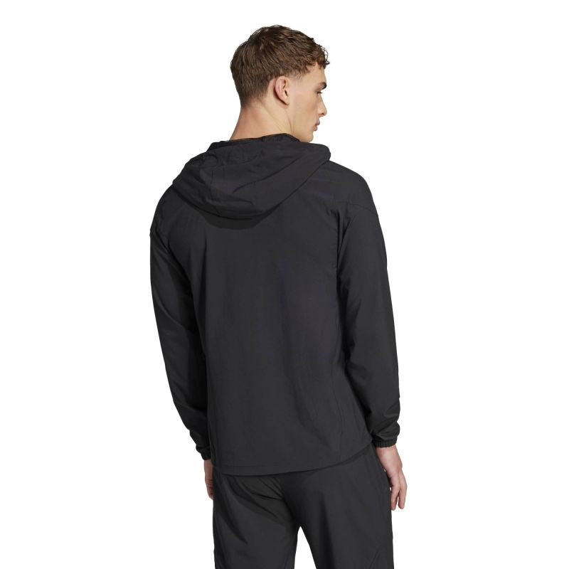adidas Tiro 25 Competition Vis Tech Travel Hoodie - Black JX9502 adidas