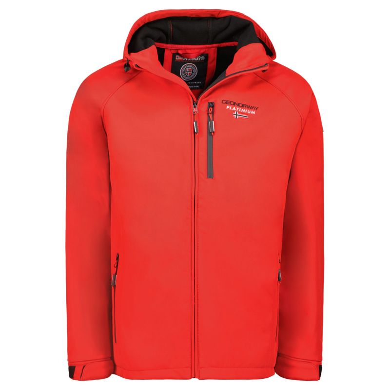 Geographical Norway Takito DB 009 M WY1162H/GN-RED Softshell Jacket Clothing/Outdoor/Geographical Norway Your Sports Performance