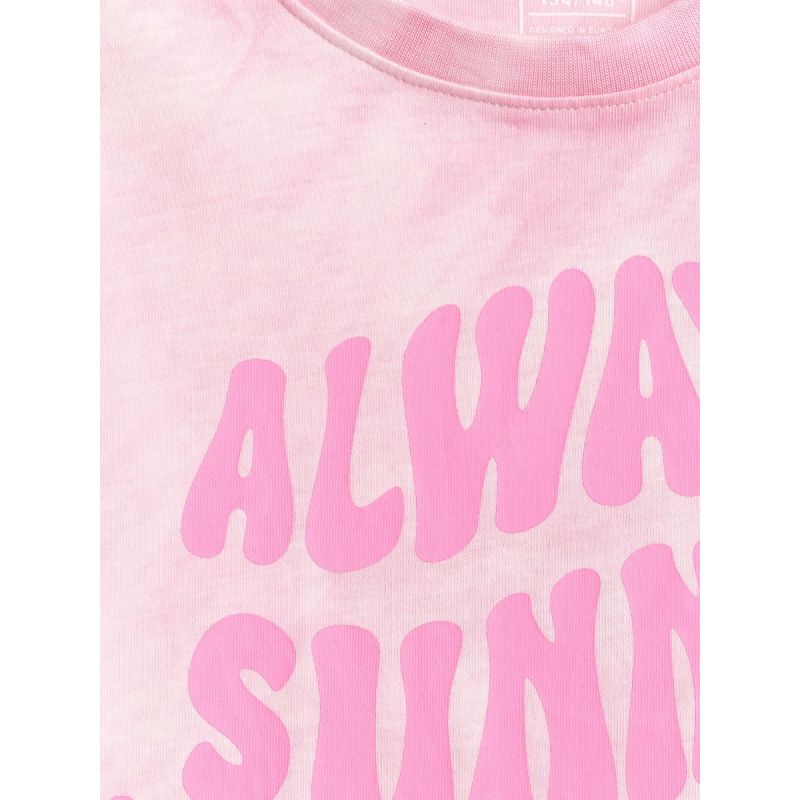 Girls' cotton T-shirt 4F 4FJRSS26TTSHF3911-56A