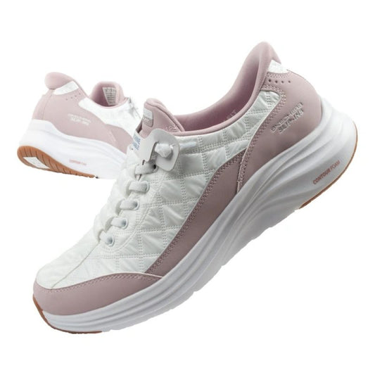 Skechers Contour Foam Women's Sports Shoes White SLIP-INS Comfortable Skechers