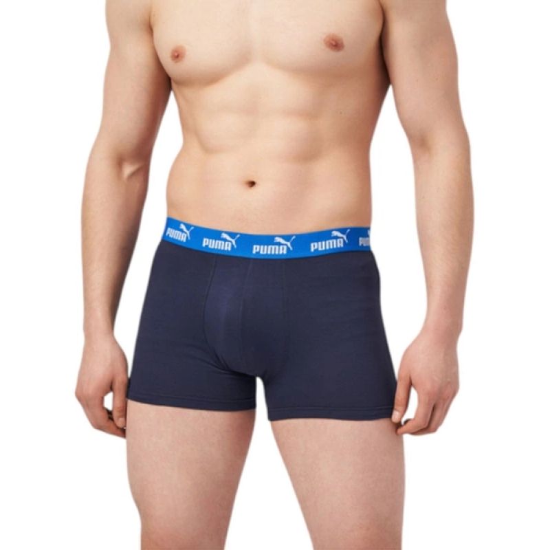Puma men's boxer briefs 2-Pack navy blue comfortable cotton Clothing Your Sports Performance