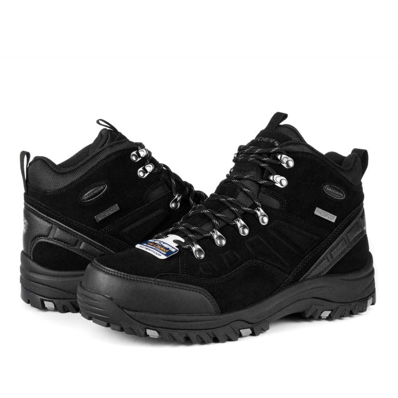 Skechers Relaxed Fit Relment Pelmo M 64869 BLK shoes Footwear/Outdoor/Skechers Skechers
