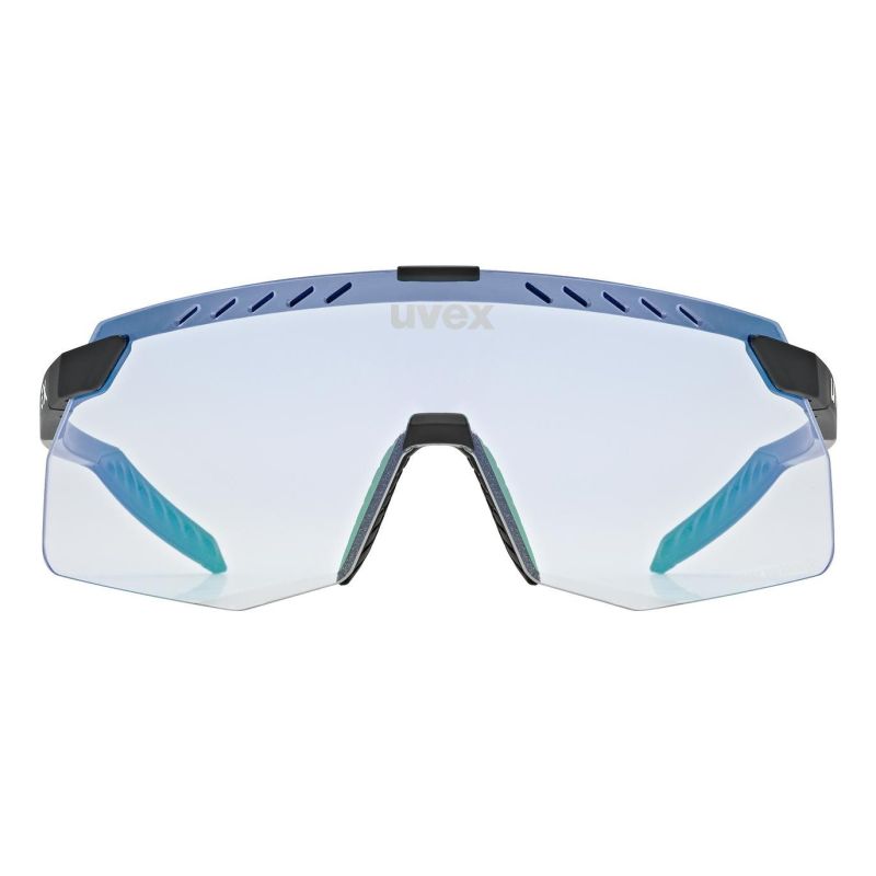 Uvex Pace Stage SV cycling glasses black matt/mirror blue Rowery i akcesoria/Okulary Your Sports Performance
