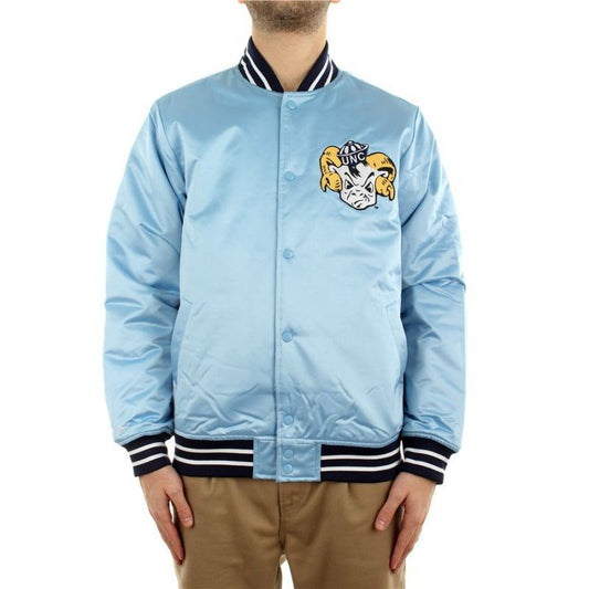 Mitchell & Ness NCAA Heavyweight Satin Jacket University Of North Carolina OJBF3413-UNCYYPPPLTBL In preparation Your Sports Performance